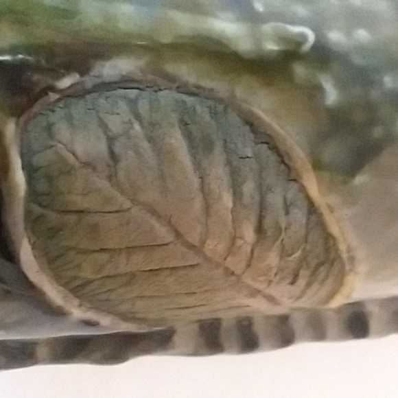 Olive Green Ceramic Vase - Picture 3 of 10